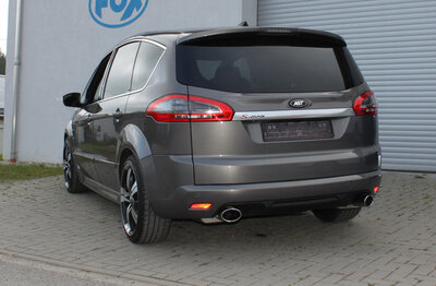 Fox Sportuitlaat Ford S-Max WA6 achterdemper rechts/links - 115x85 type 38 rechts/links