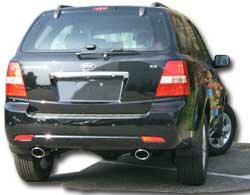 Fox Sportuitlaat Kia Sorento Type JC Facelift V6 Uitlaatpijp Rechts/Links - 115x85 Type 33 Rechts/Links