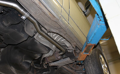 Fox Sportuitlaat VW T4 - Bus/ Transporter/ Multivan/ Caravelle/ Open laadbak Verbindingspijp &Oslash;55mm TDI VSD/ Cat *- VSD/ Cat