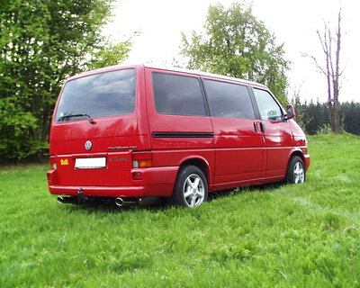 Fox Sportuitlaat VW Bus T4 achterdemper rechts/links enkele uitlaat - 115x85 type 33 rechts/links