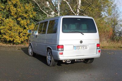 Fox Sportuitlaat VW T4 - Voorwielaandrijving - Bus/ Transporter/ Multivan/ Caravelle Achterdemper - 160x80 Type 53