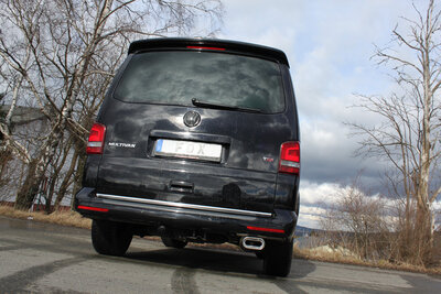 Fox Sportuitlaat VW Bus T5/T6 4MOTION Achterdemper - 160x80 Type 53