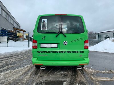 Fox Sportuitlaat VW Bus T5/T6 4motion achterdemper, rechter/linker uitlaat - 160x80 type 53 rechts/links