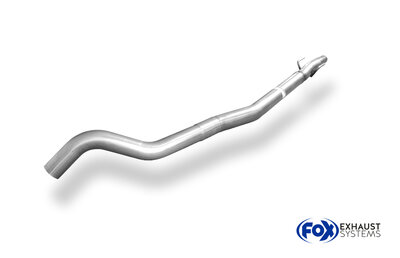 Fox Sportuitlaat Opel Tigra A voordemper vervangende pijp &Oslash;60mm