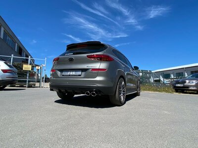 Fox Sportuitlaat Hyundai Tucson TLE Diesel 4x4 met AdBlue-uitlaatdemper, rechter uitlaat - 2x115x85 type 44 rechts