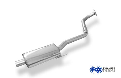 Fox Sportuitlaat Hyundai Veloster voordemper