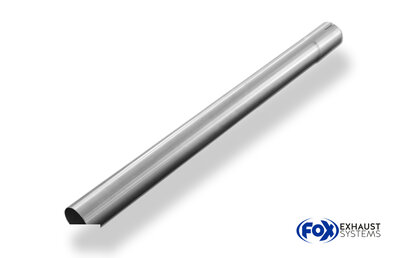 Fox Sportuitlaat Vervangingspijp voor de voordemper van de VW Vento