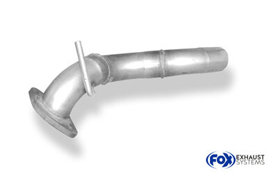 Fox Sportuitlaat Mercedes Viano/Vito W639 verbindingspijpvariant extra lang (wielbasis 3430 mm - lange overhang)