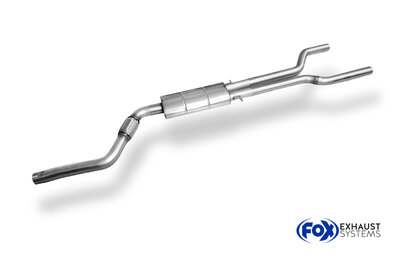 Fox Sportuitlaat Jaguar XE voordemper