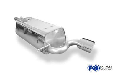 Fox Sportuitlaat Mazda Xedos 6 Type CA Achterdemper - 115x85 Type 38