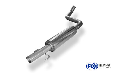 Fox Sportuitlaat Toyota Yaris TS P1 voordemper