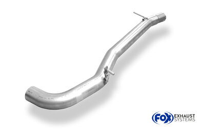 Fox Sportuitlaat Skoda Yeti 5L - 4x4 verbindingspijp ESD/katalysator voor dieselmotoren met extra beugel