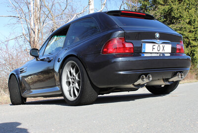 Fox Sportuitlaat BMW Z3 M achterdemper rechts/links - 2x80 type 25 rechts/links