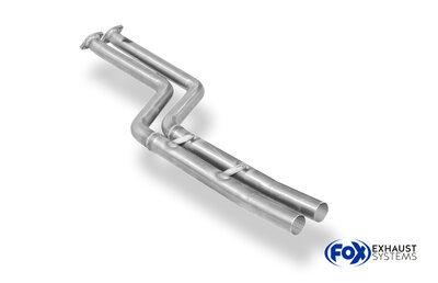 Fox Sportuitlaat BMW Z4 E85 voordemper vervangingspijp &Oslash;50mm