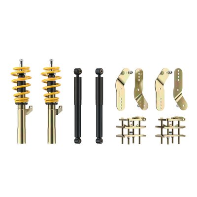 ST X Schroefset Volkswagen Caddy (2004-2020) &Oslash;55mm veerpoot [2K/2KN] 2WD (NIET voor Ecofuel) 03/2004-` incl. Facelift model 2015