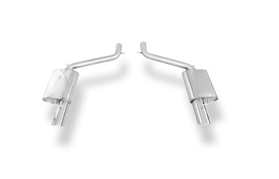 Fox Sportuitlaat Chrysler 300C 3.5L Achterdemper Rechts/Links - 1x100 Type 17 Rechts/Links