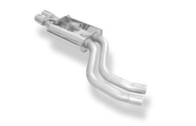 Fox Sportuitlaat Audi 100/A6 Type C4 quattro achterdemper - 2x80 Type 16