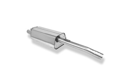 Fox Sportuitlaat Audi 100/A6 Type C3/C4 Achterdemper voorwielaandrijving - 2x70 Type 14