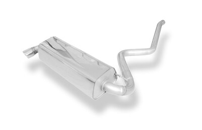 Fox Sportuitlaat FOX Sport uitlaat geschikt voor BMW F20/21 - 114i/116i achterdemper - 1x76 Type 16