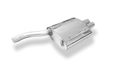 Fox Sportuitlaat FOX Sport uitlaat geschikt voor BMW E39 520i/ 523i/ 525i/ 528i achterdemper - 2x76 Type 13