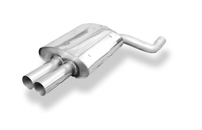 Fox Sportuitlaat FOX Sport uitlaat geschikt voor BMW E39 520i/ 523i/ 525i/ 528i achterdemper - 2x76 Type 10