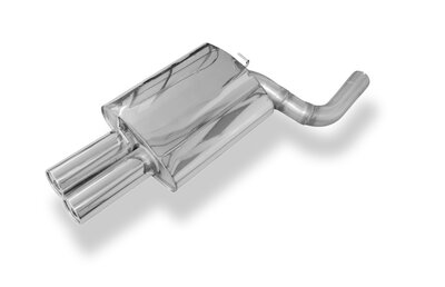 Fox Sportuitlaat FOX Sport uitlaat geschikt voor BMW E60/61 540i 545i achterdemper - 2x90 Type 13