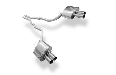 Fox Sportuitlaat FOX Sport uitlaat geschikt voor BMW F10 525d 530d achterdemper rechts/links - 2x80 type 10 rechts/links