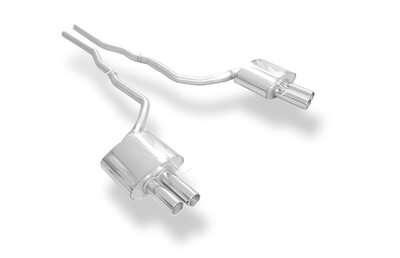 Fox Sportuitlaat FOX Sport uitlaat geschikt voor BMW F10 525d 530d achterdemper rechts/links - 2x80 type 12 rechts/links