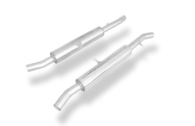 Fox Sportuitlaat FOX sportuitlaat geschikt voor BMW E38 730i/ 735i/ 740i (voordemper)