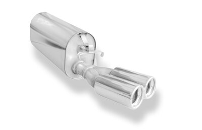 Fox Sportuitlaat Opel Calibra A/ Calibra A 4x4 Achterdemper &Oslash;50mm - 2x80 Type 13