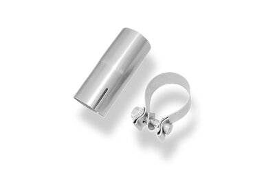 Fox Sportuitlaat Mercedes C-Klasse W203/S203 adapter MB032022-xxx of MB032032-xxx naar origineel systeem &Oslash;65,7 mm buitendiameter