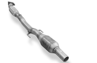 Fox Sportuitlaat Opel Corsa D NRE downpipe met HJS katalysator - EURO 5