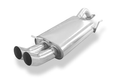 Fox Sportuitlaat Hyundai Coupe Type RD Achterdemper - 2x76 Type 18