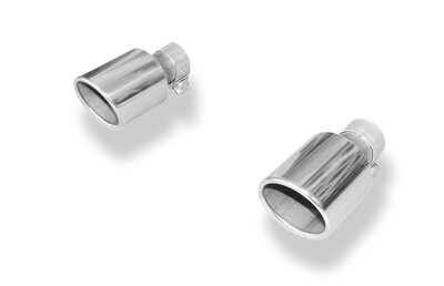 Fox Sportuitlaat Mazda CX5 - KE/ GH/ KF uitlaatpijp rechts/links aansluiting 54 mm binnendiameter - 1x100 type 16 rechts/links - voor montage op de originele achterdemper