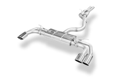 Fox Sportuitlaat CUPRA Formentor 4x4 - VZ5 achterdemper met 2 uitlaatkleppen - 2x115x85 type 44 rechts/links en voordemper