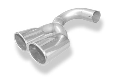 Fox Sportuitlaat Mercedes G-Klasse 350d - 463 Clip-on uitlaatstuk - 2x115x85 Type 38