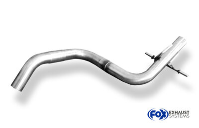 Fox Sportuitlaat Vervangingspijp voor de middendemper van een VW Golf III