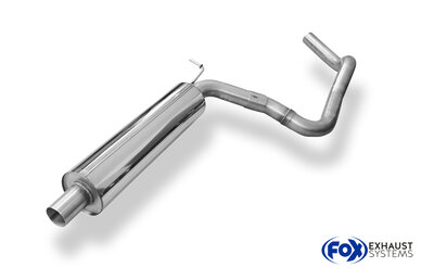 Fox Sportuitlaat VW Golf VII voordemper