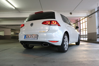 Fox Sportuitlaat VW Golf VII - Onafhankelijke wielophanging, achterdemper rechts/links - 160x90 type 38 rechts/links