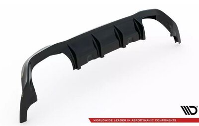 Fox Sportuitlaat Maxton Design Achterdiffuser V.5 voor VW Golf 8 GTI / GTD / R-Line. Maxton Design Achterdiffuser voor VW Golf 8 GTI/GTD en R-Line 2020-.