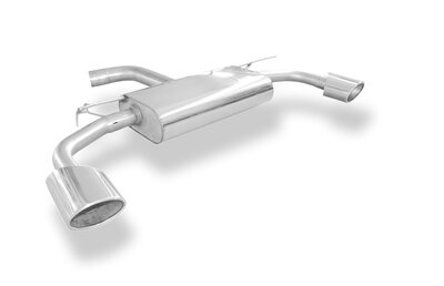 Fox Sportuitlaat Achterdemper Seat Leon 5F Cupra, uitlaat rechts/links - 140x90 type 44 rechts/links