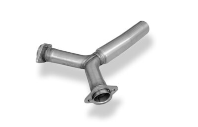 Fox Sportuitlaat Opel Omega B Caravan Y-adapter voor modellen met handgeschakelde versnellingsbak