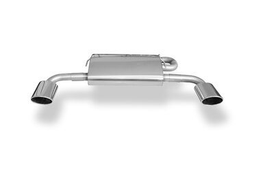Fox Sportuitlaat Mitsubishi Outlander III 4WD - GG/GF Achterdemper dwarsuitgang rechts/links - 140x90 Type 32 rechts/links