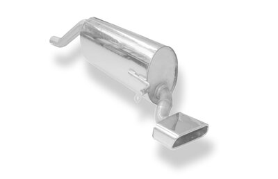 Fox Sportuitlaat VW Polo AW1 achterdemper - 145x65 Type 59