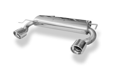 Fox Sportuitlaat Audi TT Type 8N quattro achterdemper, rechter/linker uitlaat - 1x100 Type 17 rechts/links