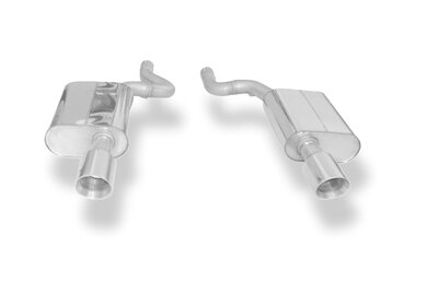 Fox Sportuitlaat Jaguar XE achterdemper rechts/links - 1x100 type 25 rechts/links