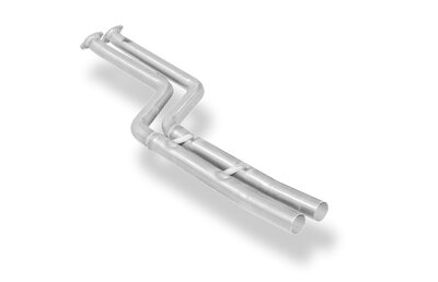 Fox Sportuitlaat FOX sportuitlaat geschikt voor BMW Z4 E85, vervangingspijp voor de voordemper &Oslash;50mm
