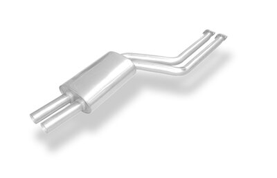 Fox Sportuitlaat FOX sportuitlaat geschikt voor BMW Z4 E85, voordemper &Oslash;50mm