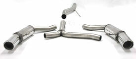Sportuitlaat&nbsp;Audi A4 [B8] 2WD Avant/Sedan vanaf 2008 Simons Downpipe-back uitlaatsysteem