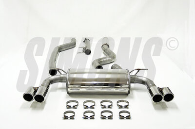 Simons Sportuitlaat BMW 3-serie GT [F34] tot 06/2015